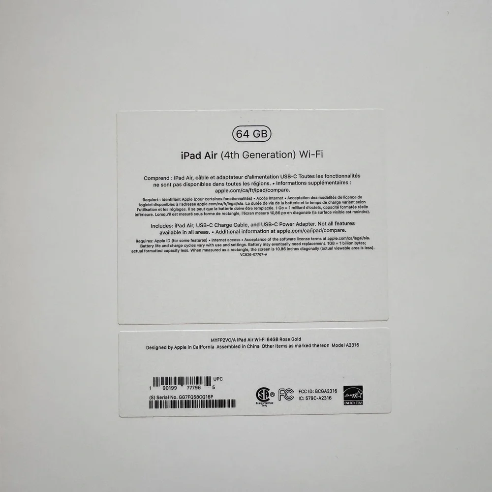 iPad Air 4th Generation 10.9” (64GB) + Apple Pencil (2nd) + Beats Studio 3 - Picture 3 of 4